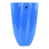 Blue vase, Danish design, 1980s, manufactured by Royal Copenhagen