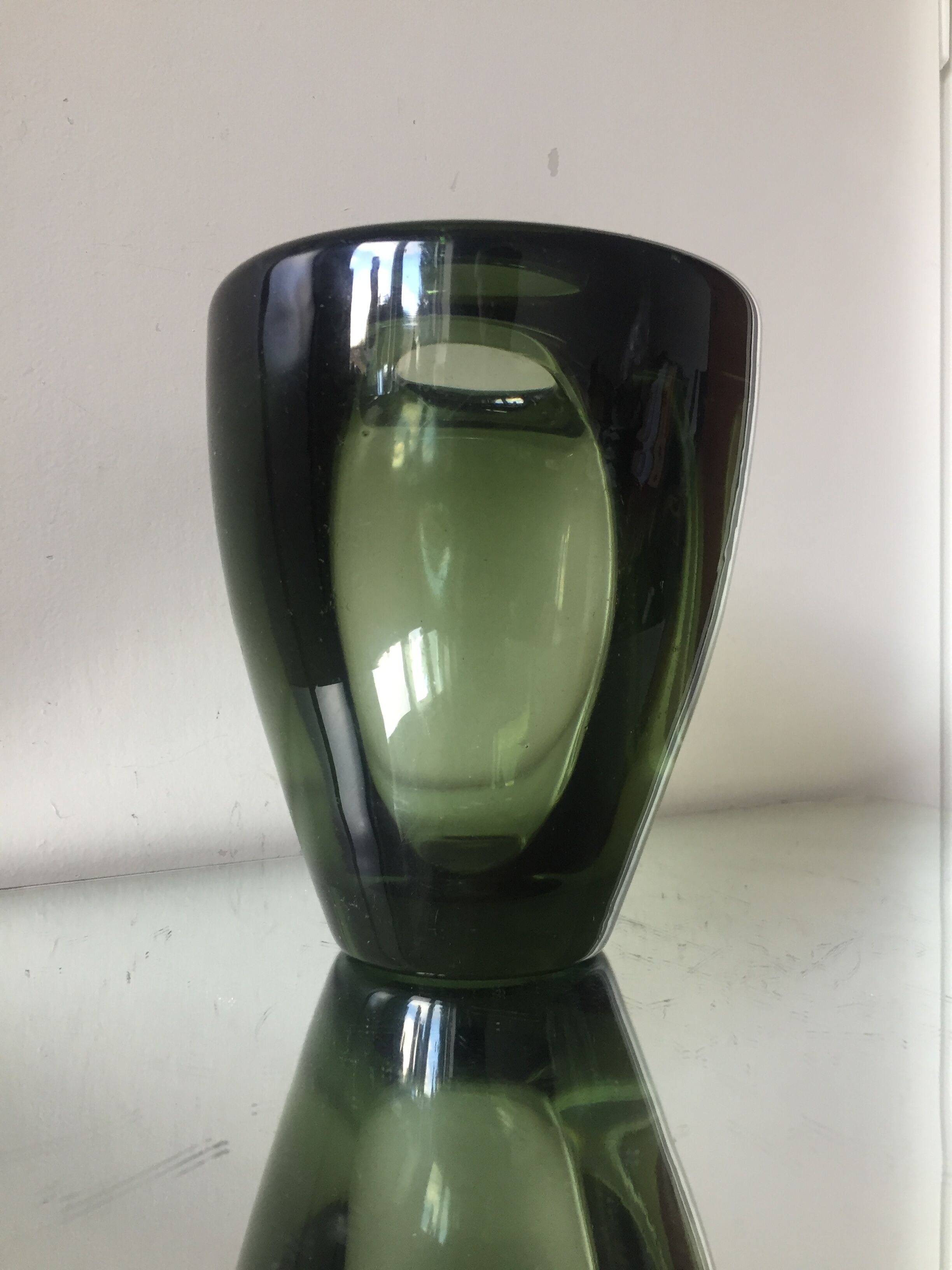 Danish Holmegaard vase by Per Lutken 1960's