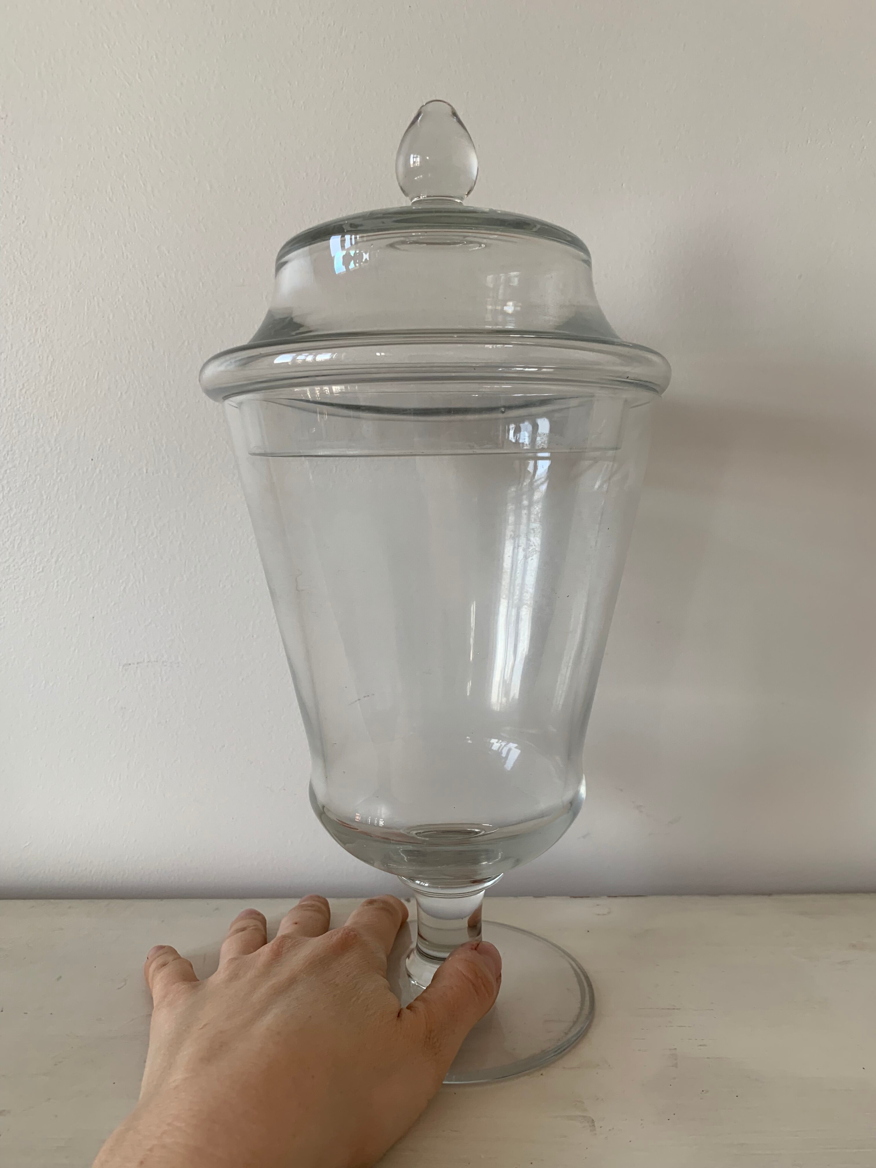 Old glass candy maker