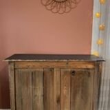 Slate blue Parisian buffet