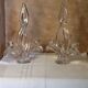 Crystal candle holders