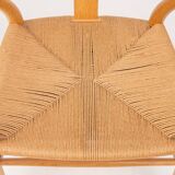 Set of 6 'CH24' wishbone dining chairs by Hans J Wegner for Carl Hansen, De