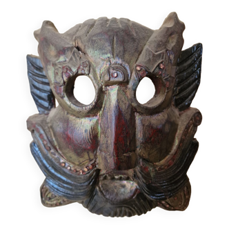 Wooden mask Asia