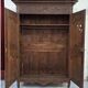 Large Norman wedding wardrobe from the 19th century.
