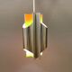 Danish vintage hanging lamp, model Pantre designed Bent Karlby for Lyfa in the 60s.