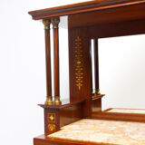 Vitrine sécessionniste en acajou, Autriche, 1910