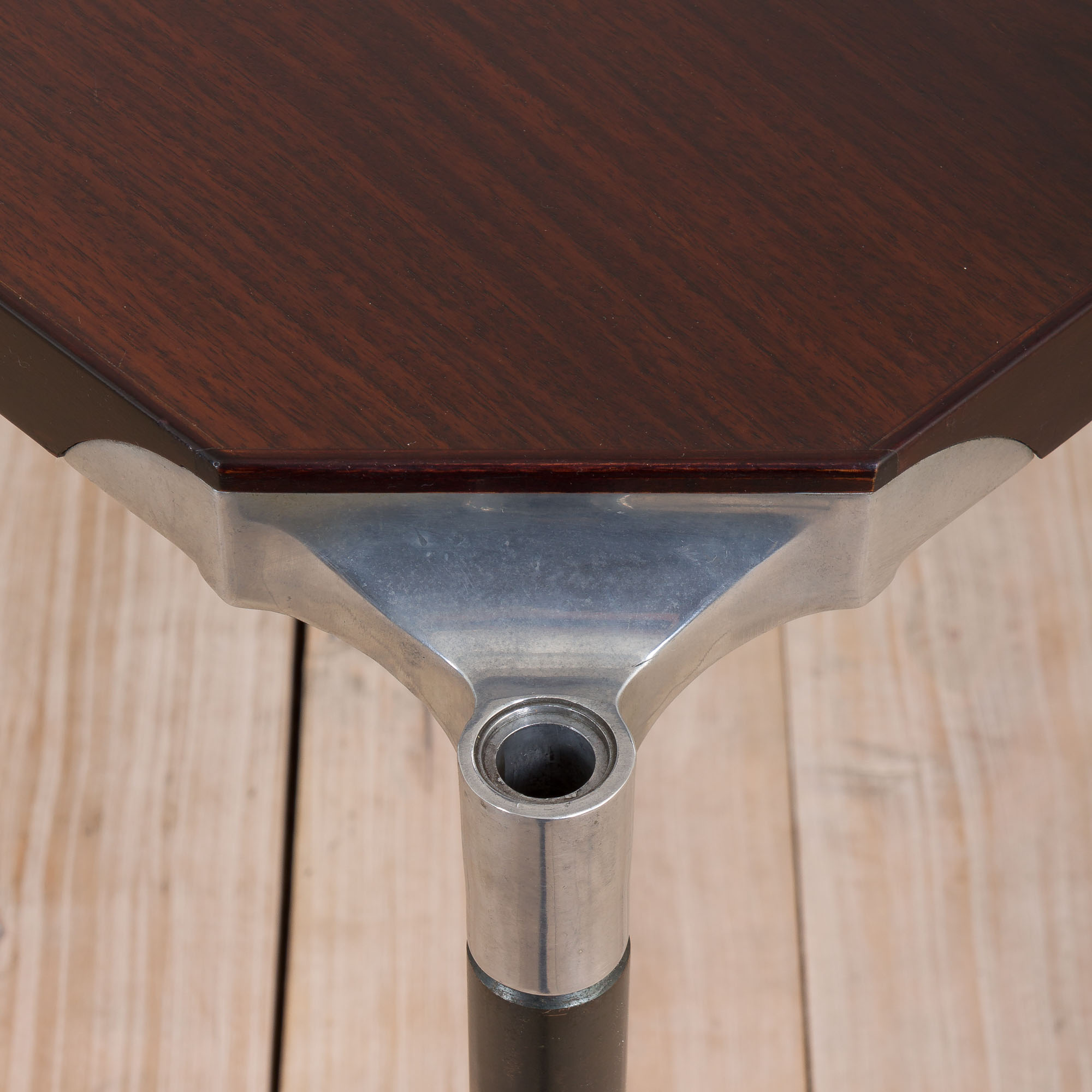 Ico Luisa Parisi for MIM Roma Urio desk dining table in rosewood, Italy, 1950s