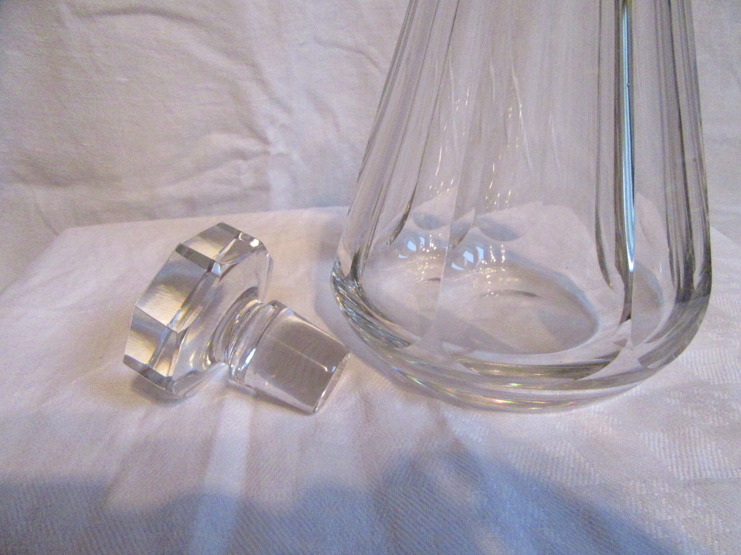 Baccarat crystal decanter model Talleyrand Harcourt