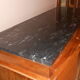 Art deco buffet on marble