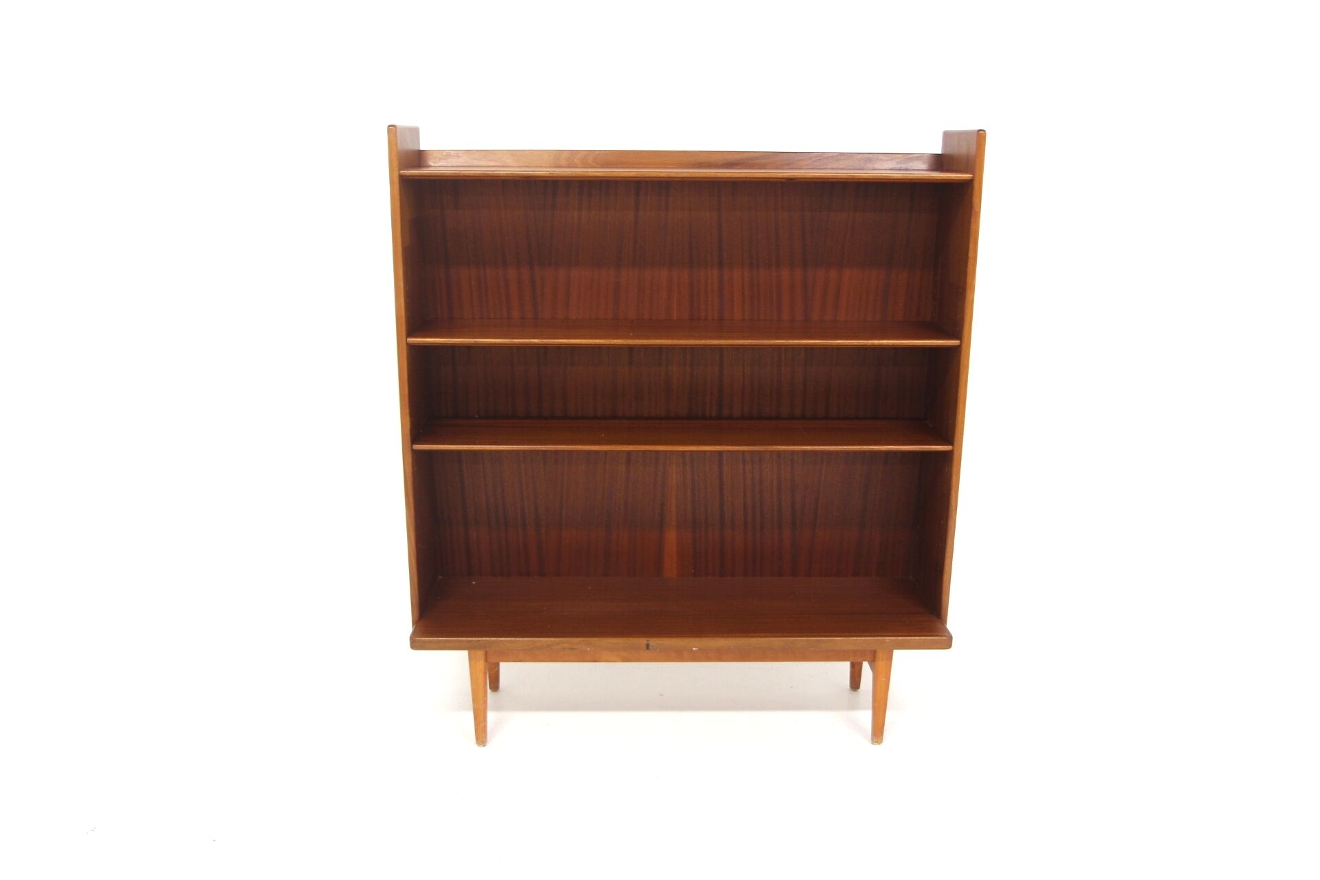 Bibliothèque scandinave en acajou, Suède, 1950
