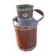 Milk can in tole