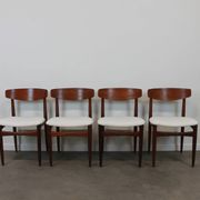 Set de 4 chaises scandinaves