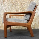 60s 70s Teak Easy Chair Juul Kristensen Danish Denmark Design