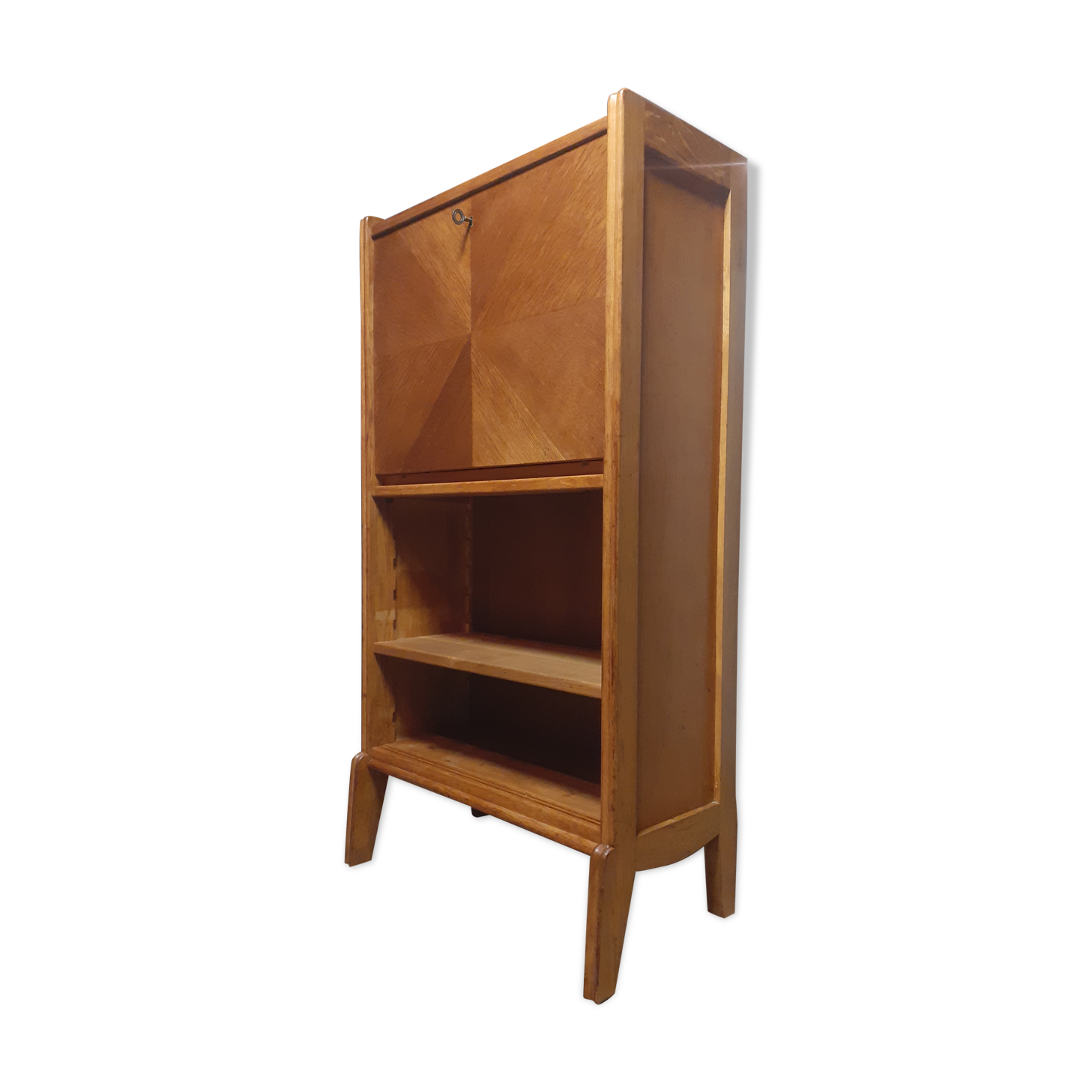 Small oak secretary