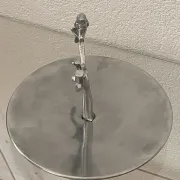 Polished aluminium plate