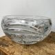 Cut crystal salad bowl