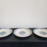 Earthenware plate terra iron model clairefontaine