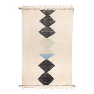 Tapis kilim berbere ecru
