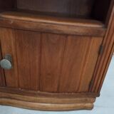 Bedside table art deco top marble