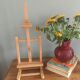 Vintage wooden table easel