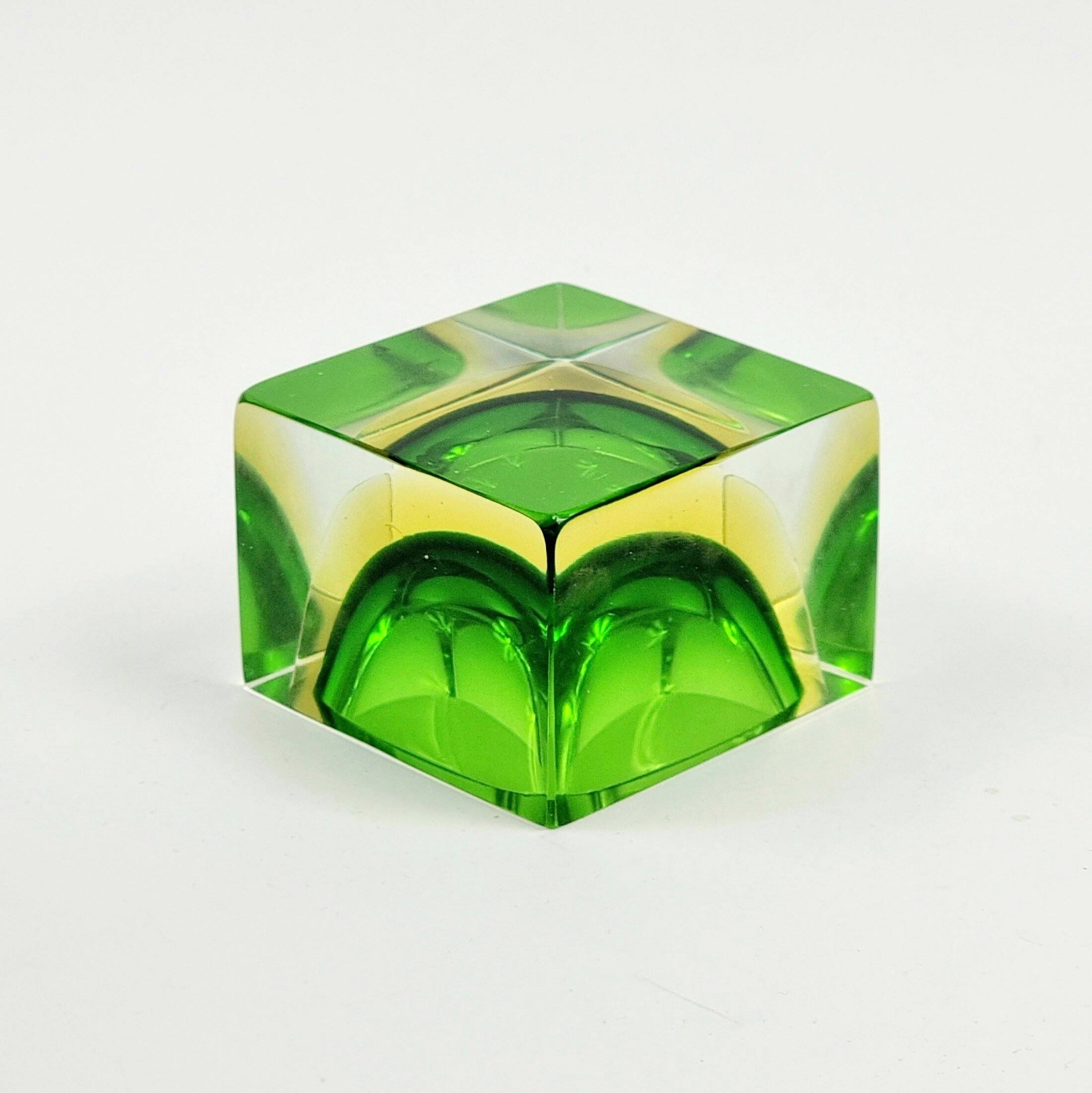 Mid Century Murano Glass Catchall/Ashtray by Flavio Poli for Seguso, 1970s