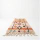 Boujad Tribal Berber rug 75 x 280 cm