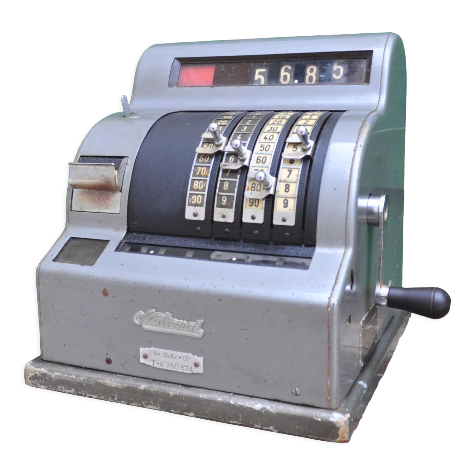 Vintage cash register "national"