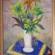 Paul Alex Deschmacker, Lily in a white vase (circa 1940)