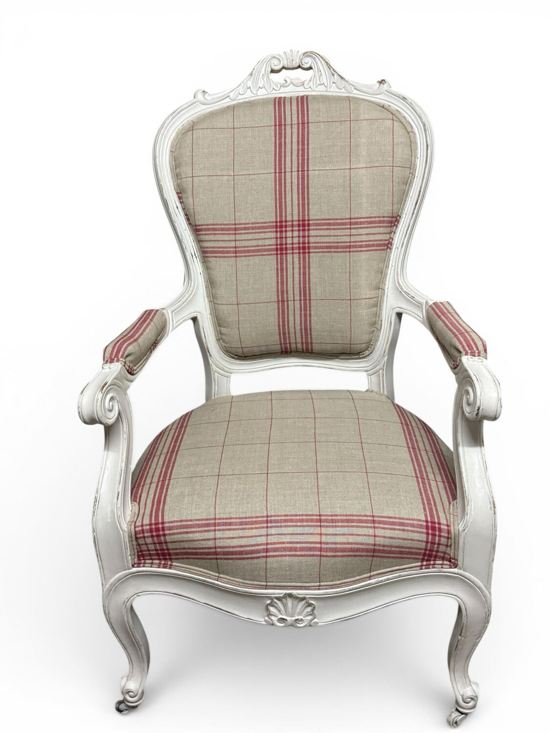 Fauteuil vintage re-tapissé