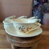 Salins, Mirande cups and saucers