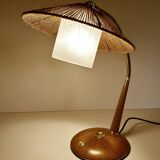 Vintage Scandinavian Lamp, Teak