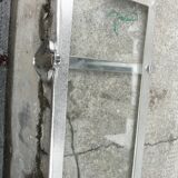 Bathroom shelf with its original chrome supports