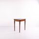 Side table - Hand polished - Decorated with fruit wood inlay - Crafted in mahogany - 1920s