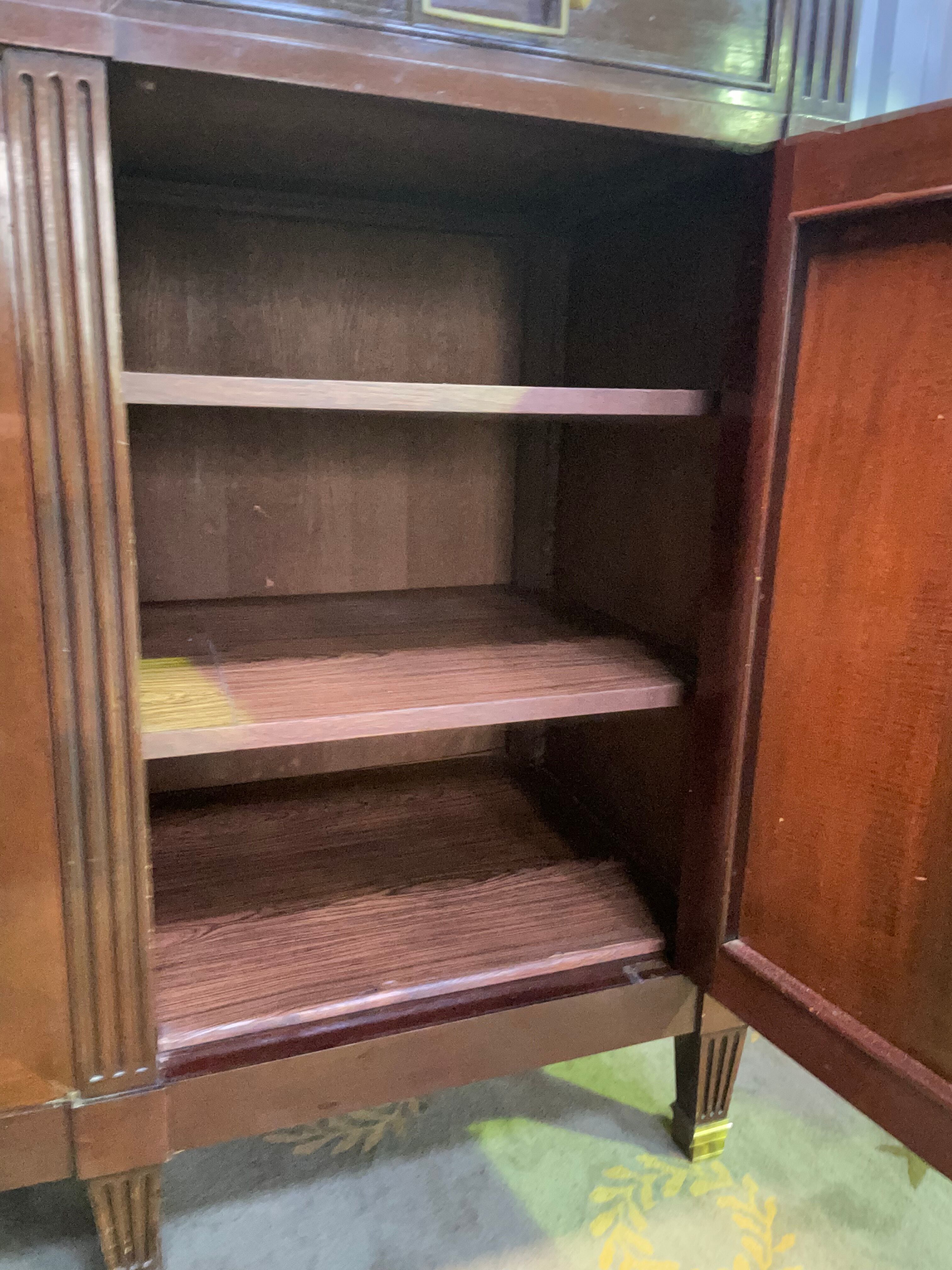 Mahogany enfilade in Louis XVI style