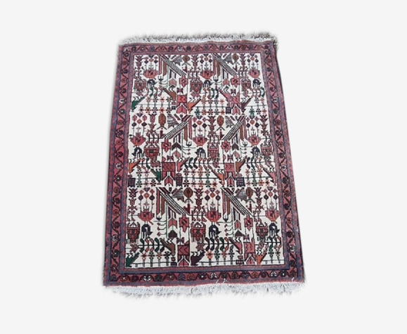 Tapis orient laine nouée main 100x150cm