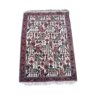 Tapis orient laine nouée main 100x150cm