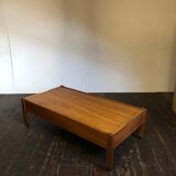 Table basse en teck scandi design Conran Ottoman