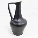 Glazed stoneware pitcher 1970
