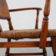 Leather and oak Armchair by Theo Ruth for Artifort, The Netherlands 1940s