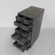 Industrial Steel Chest of Drawers with 20 Drawers