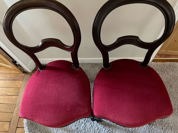 Chaises Louis-Philippe