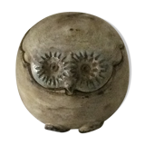 Sandstone box with lid signed Argans