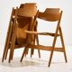 Chaise pliante MK10848 SE 18 par Egon Eiermann pour Wilde + Spieth