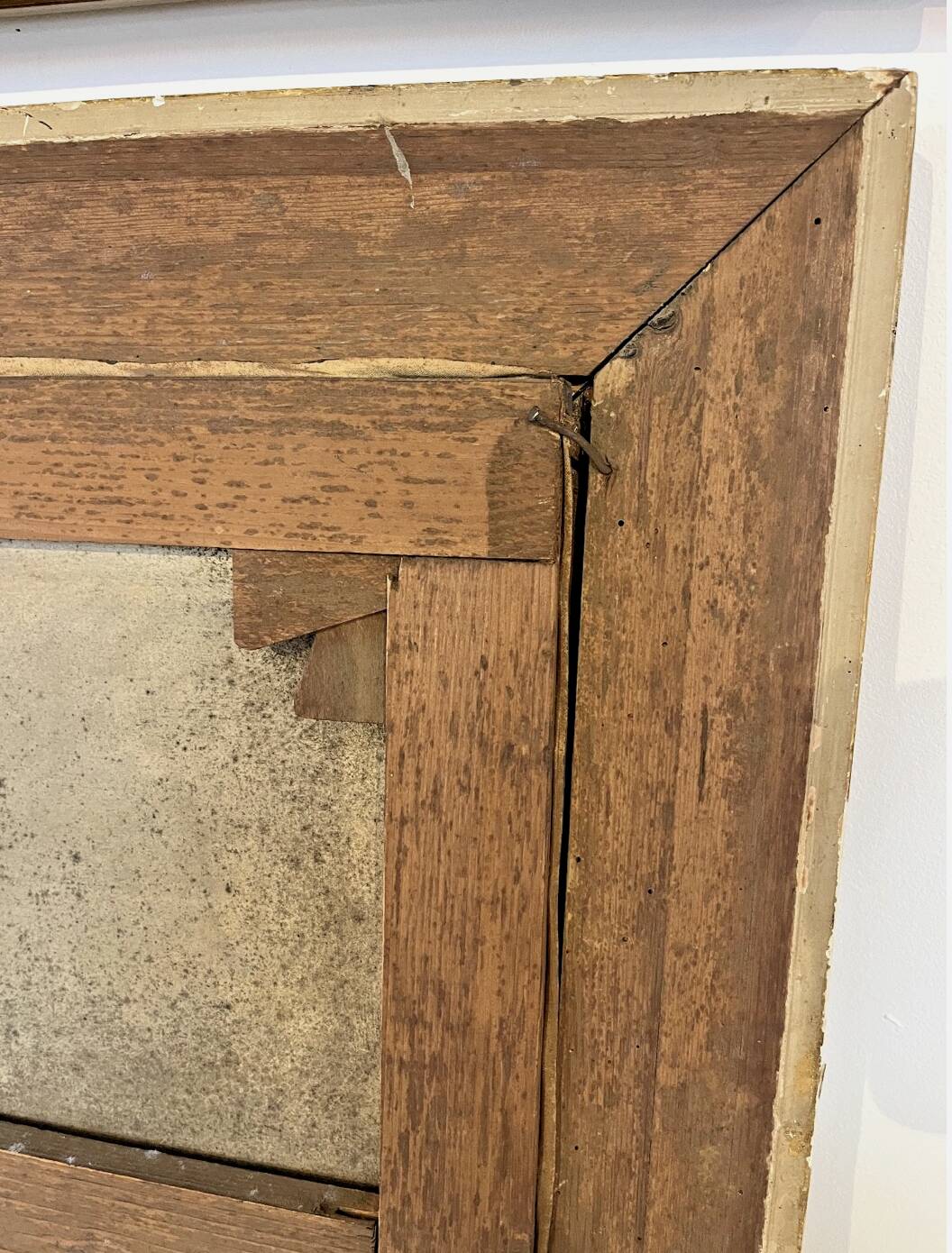 Oil painting on canvas – Portrait of a woman with glasses – 18th century