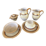 7-piece Limoges porcelain service
