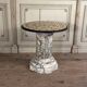 Marbre, albâtre et onyx, table d’appoint vers 1900