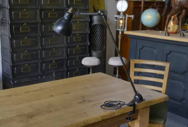 Emblématique lampe Gras édition Ravel par Bernard-Albin Gras 1930’s