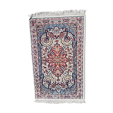 Tapis iranien soie fait main 76x131cm