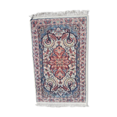 Iranian silk carpet handmade 76x131cm