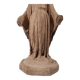 Virgin of devotion, patinated plaster, early nineteenth century